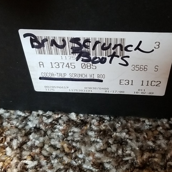 Newport News brown scrunch boots - Picture 7 of 8